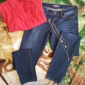 NWOT Lucky Brand Leyla Skinny Jeans Size 6